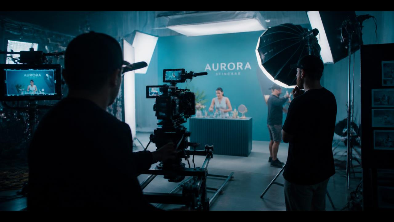 Detrás de cámaras: comercial de skincare en un día